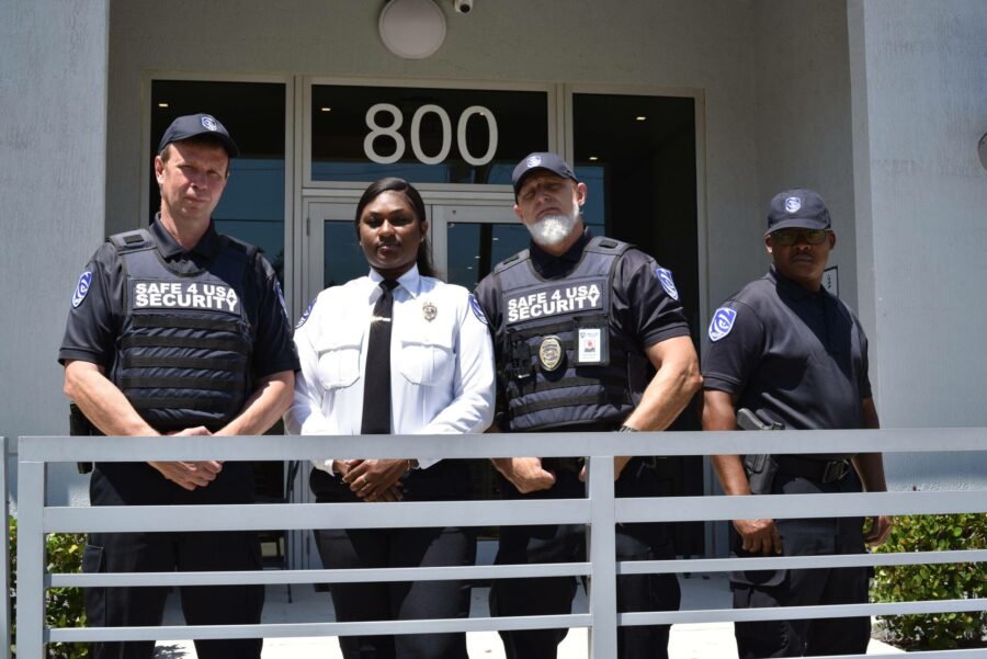 Safe 4 USA security officers on patrol assignment